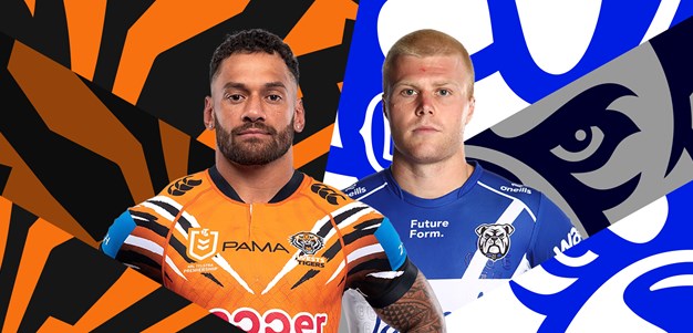 Wests Tigers v Bulldogs: Bula, Api return; Kiraz No.1 gun