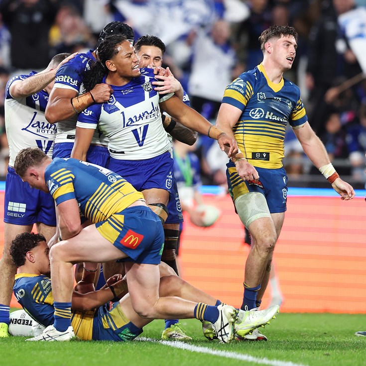 As it happened: Crichton delivers late as Bulldogs outlast Eels