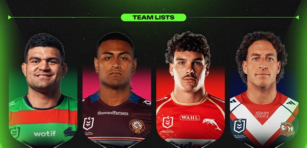 NRL Team Lists: Round 14