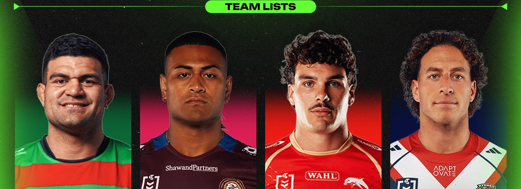 NRL Team Lists: Round 14