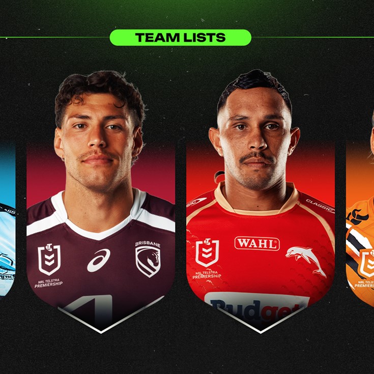 NRL Team Lists: Round 15