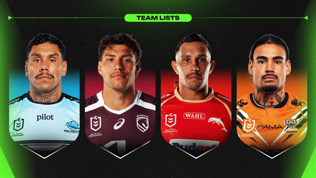 NRL Team Lists: Round 15