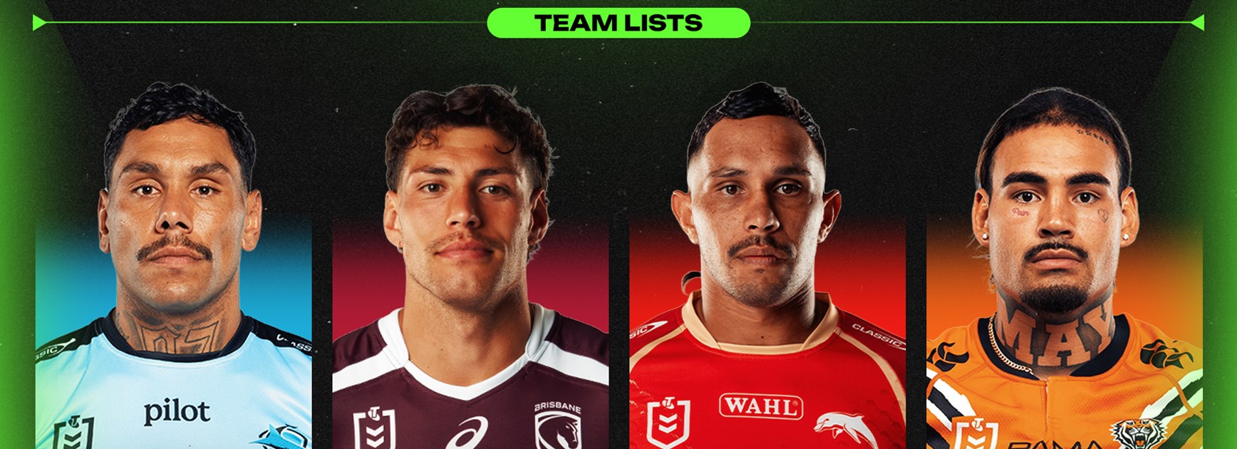 NRL Team Lists: Round 15