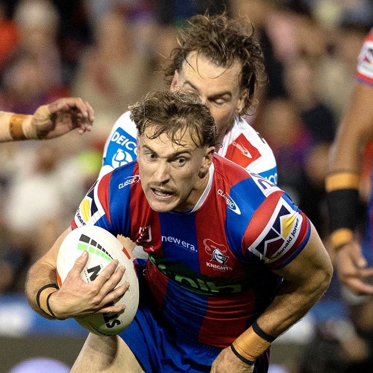Friday night footy: Knights v Dragons
