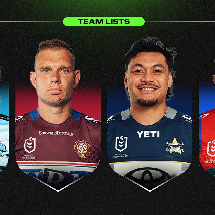 NRL Team Lists: Round 16