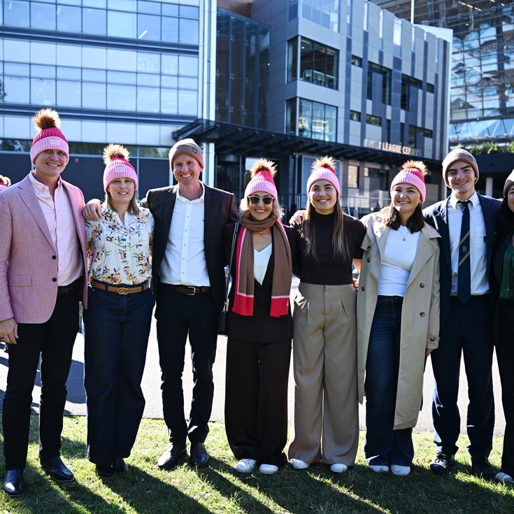 NRL and MHF launch 10th anniversary beanie round