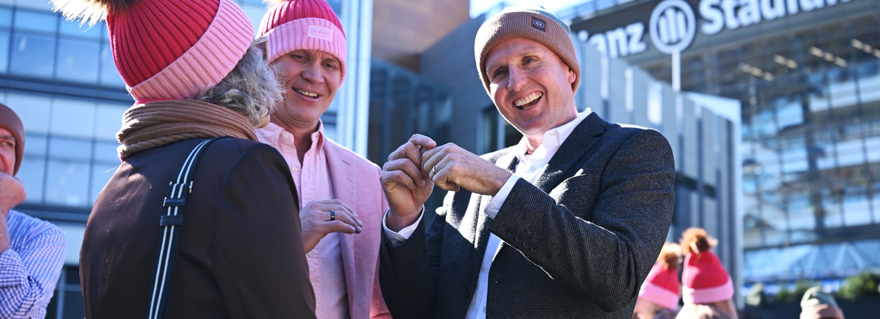 'Got to keep fighting': Hughes outlines vision as NRL unites to find brain cancer cure
