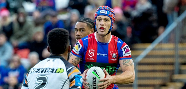 Sunday footy: Knights v Wests Tigers; Raiders sneak home
