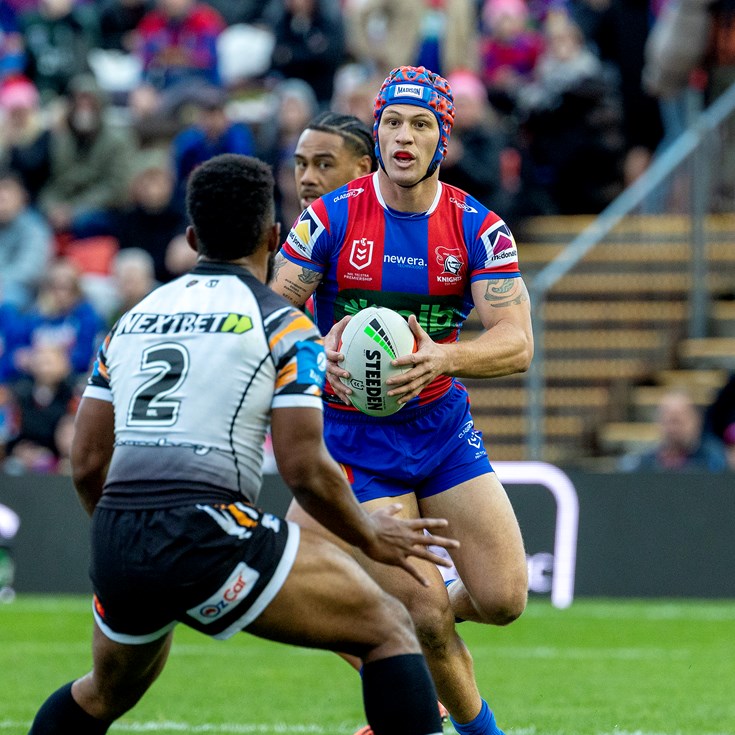 Sunday footy: Knights v Wests Tigers; Raiders sneak home