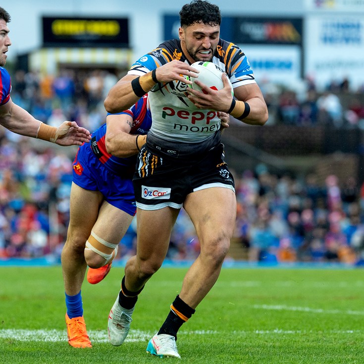 Sunday footy: Knights v Wests Tigers; Raiders sneak home