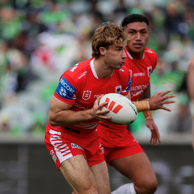 Sunday footy: Raiders v Dragons; Knights v Wests Tigers
