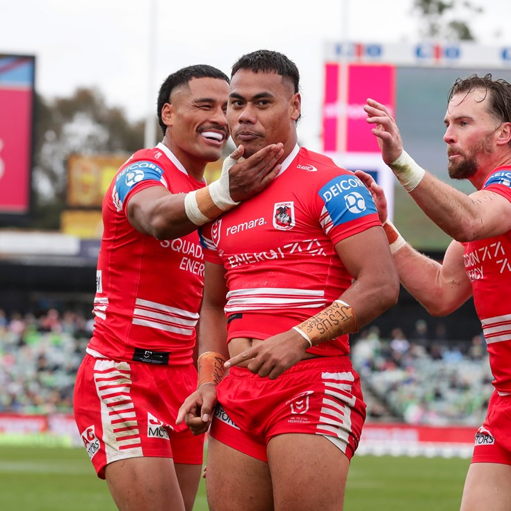 Sunday footy: Raiders v Dragons; Knights v Wests Tigers