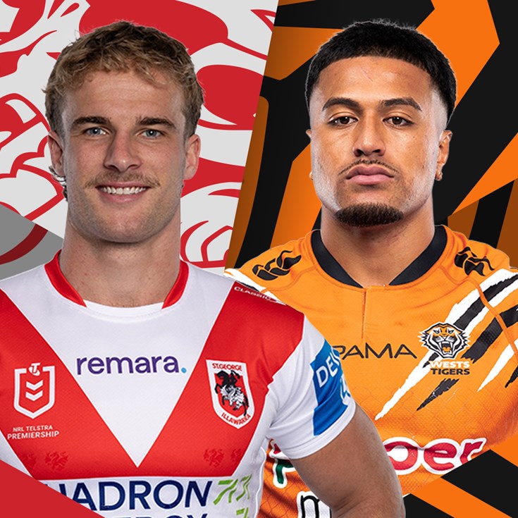 Dragons v Wests Tigers: Suli in the mix; Luai sidelined