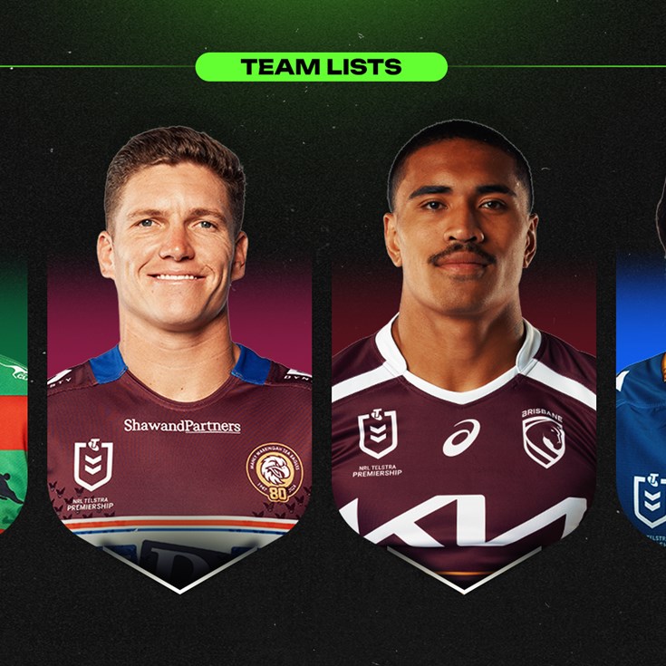 NRL Team Lists: Round 18