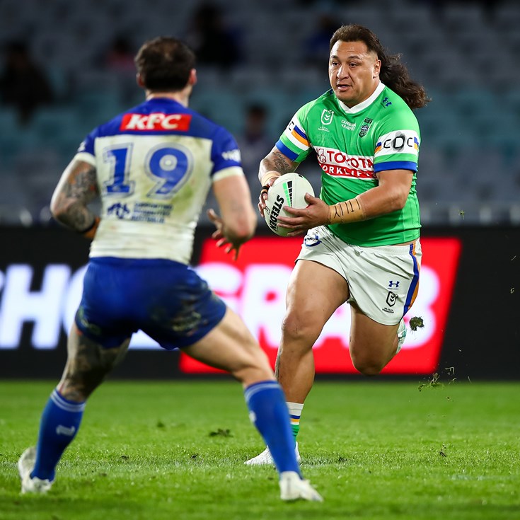 Super Saturday: Bulldogs v Raiders; Sharks devour Dolphins; Roosters v Eels