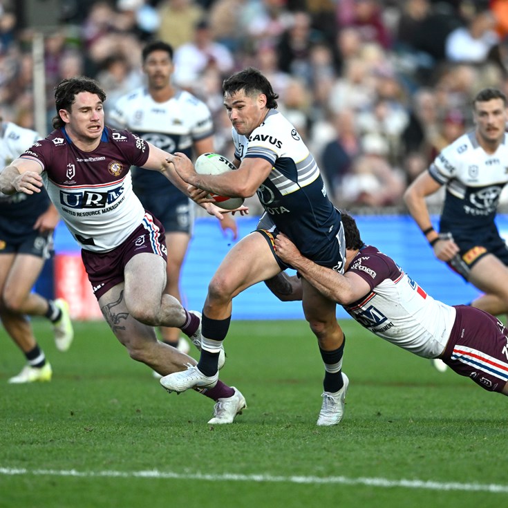 Sunday arvo footy: Manly v Cowboys; Rabbitohs edge Knights; Storm v Titans