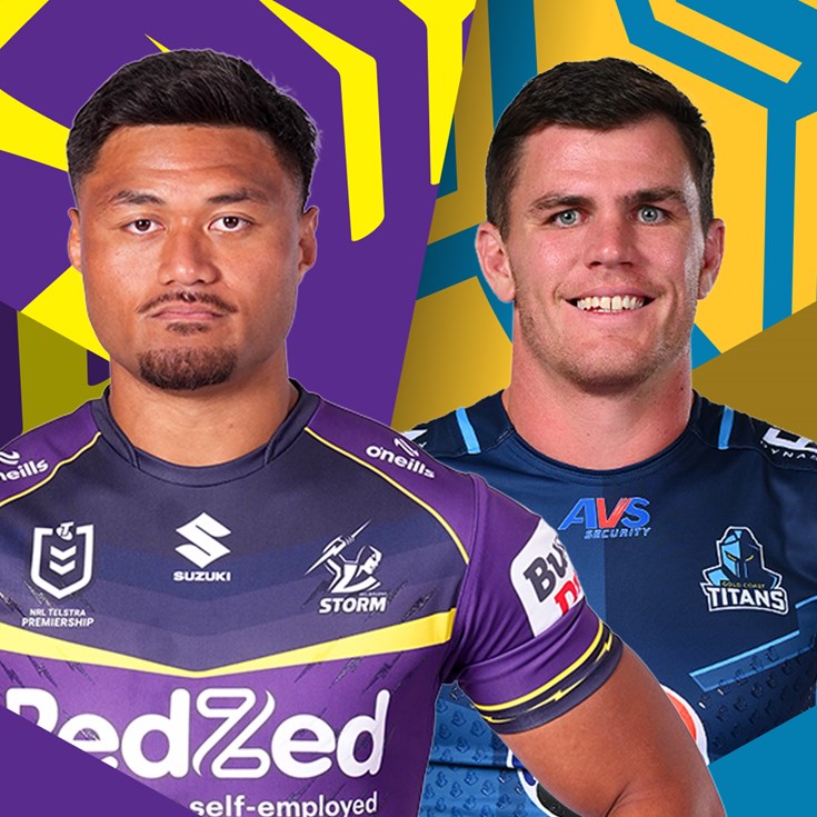 Storm v Titans: Hughes, Meaney return; Tino, Jojo backing up