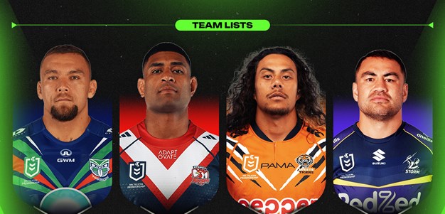 NRL Team Lists: Round 19