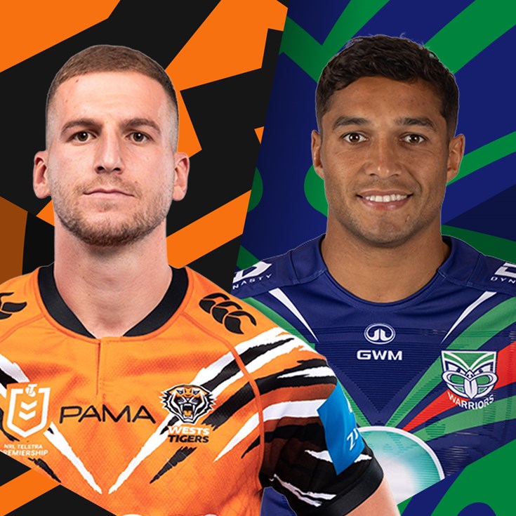 Wests Tigers v Warriors: Luai returns: Fisher-Harris back on deck