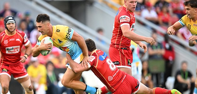 Sunday feast: Dolphins v Titans; Knights dig deep
