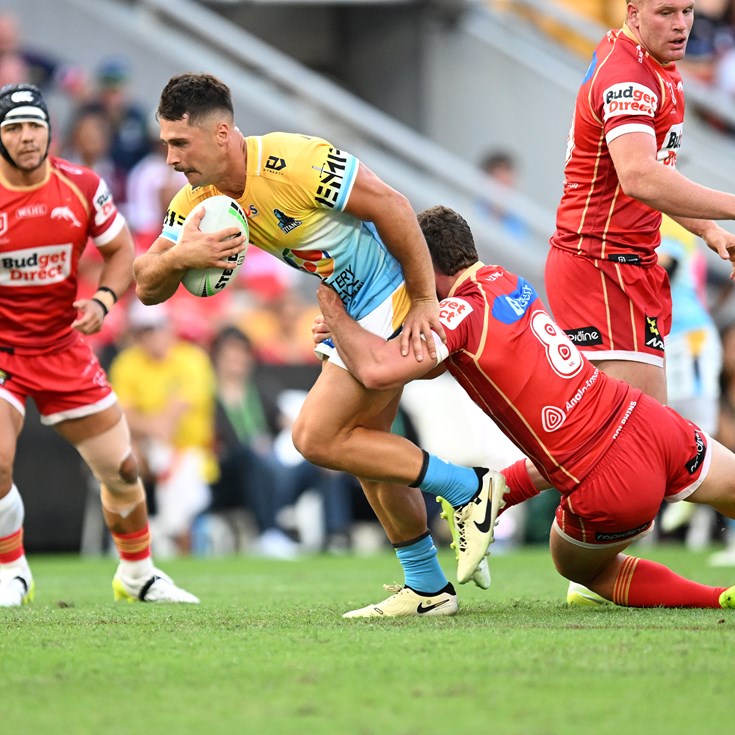 Sunday feast: Dolphins v Titans; Knights dig deep