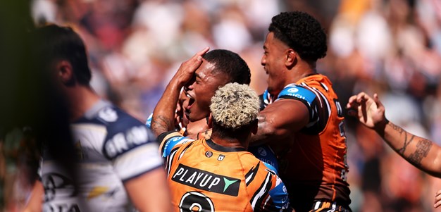 Saturday slate: Wests Tigers v Cowboys; Dragons v Storm; Panthers v Sharks