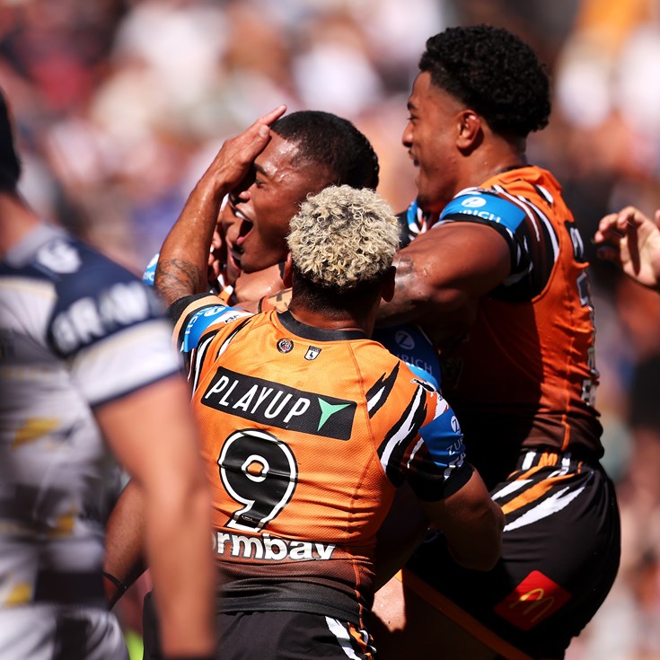 Saturday slate: Wests Tigers v Cowboys; Dragons v Storm; Panthers v Sharks