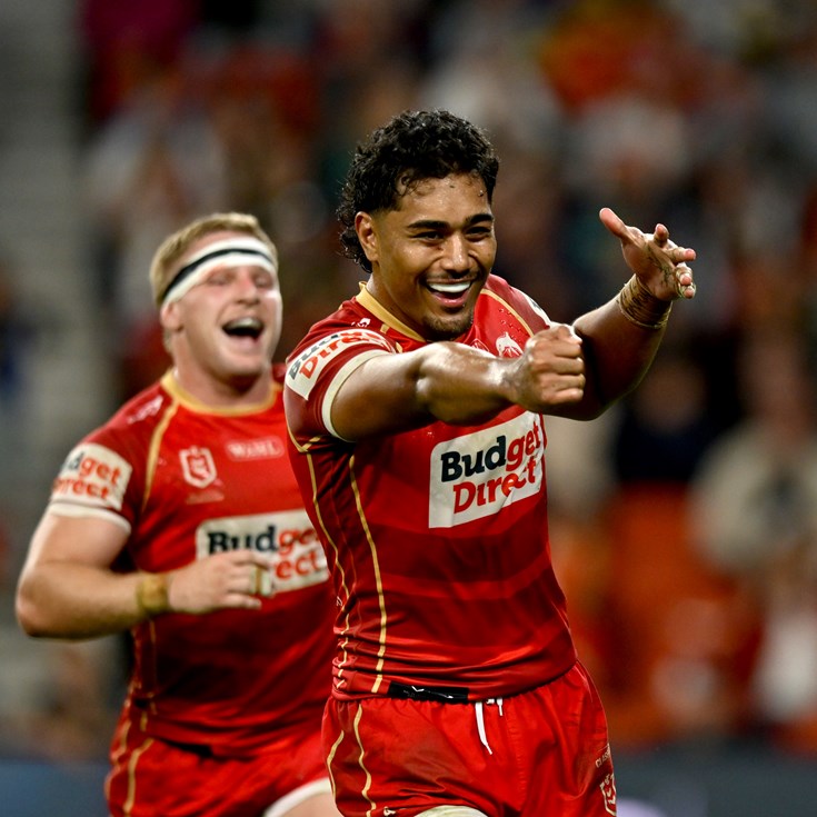 As it happened: Dolphins jump to fifth; Titans topple Manly