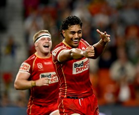 As it happened: Dolphins jump to fifth; Titans topple Manly