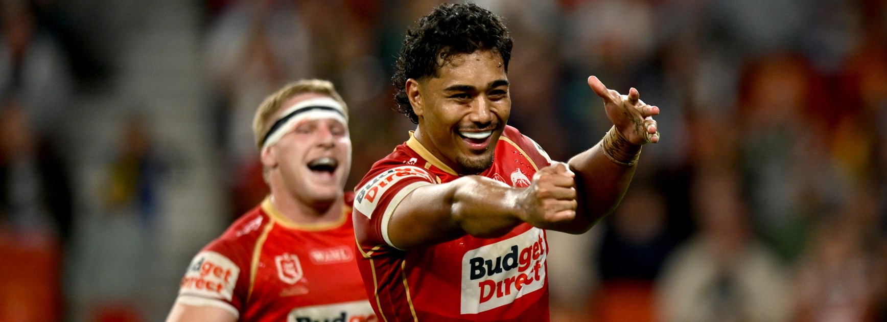 As it happened: Dolphins jump to fifth; Titans topple Manly