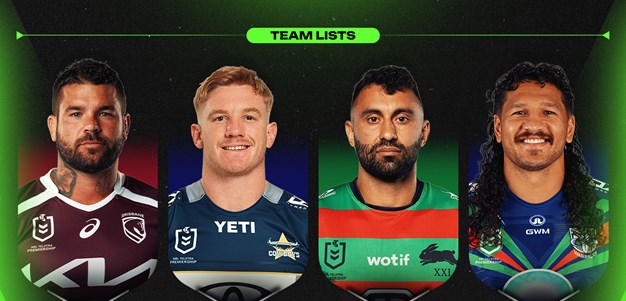 NRL Team Lists: Round 20