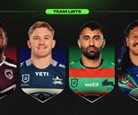 NRL Team Lists: Round 20