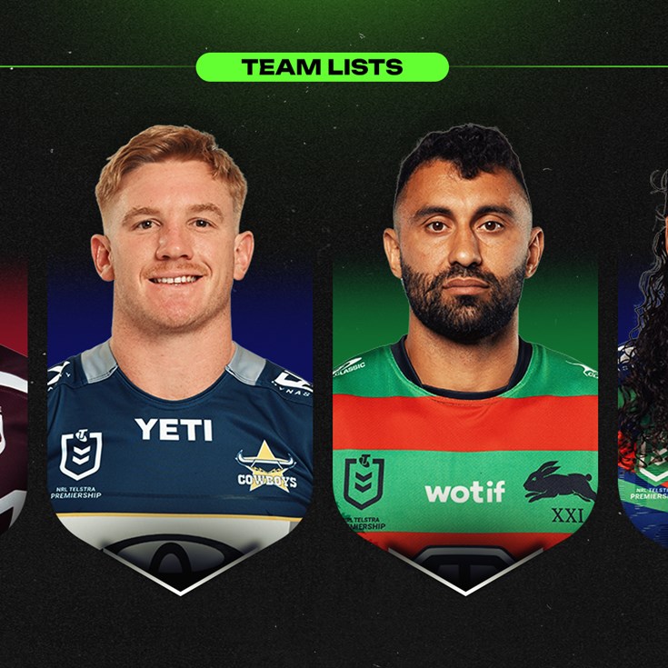 NRL Team Lists: Round 20