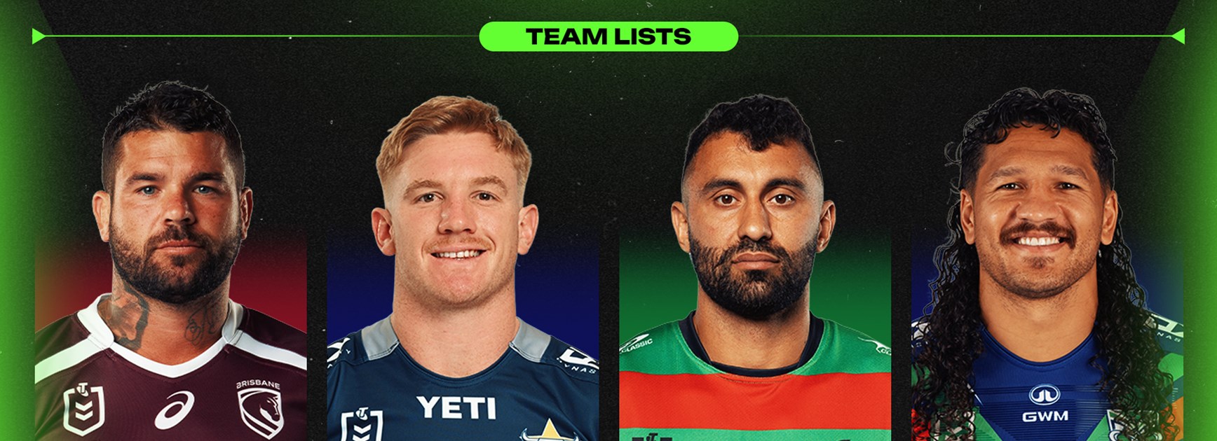 NRL Team Lists: Round 20