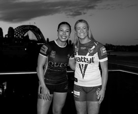 'They are superheroes': Exhibition captures the essence of NRLW leaders