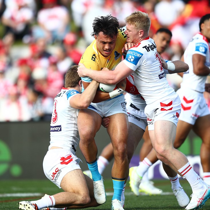 Sunday footy: Dragons v Titans; Sea Eagles v Sharks