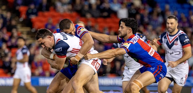 Friday night footy: Knights v Roosters; Rabbitohs v Storm