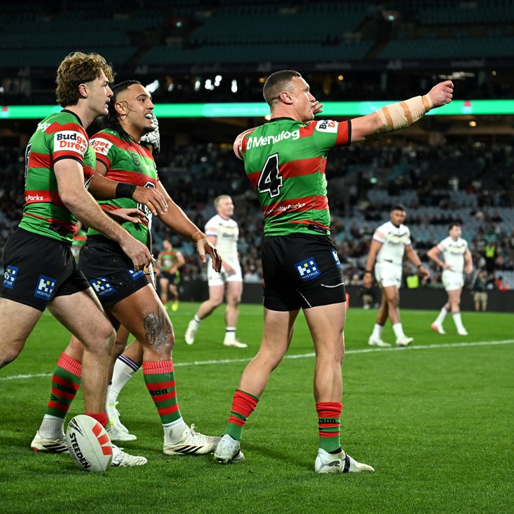As it happened: Rabbitohs claim thriller over Storm; Roosters deny Knights