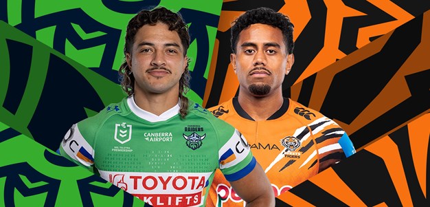 Raiders v Wests Tigers: Hosking's new role; Api to start