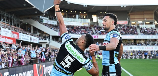 Sunday footy: Sharks dominating Sea Eagles; Titans terrific