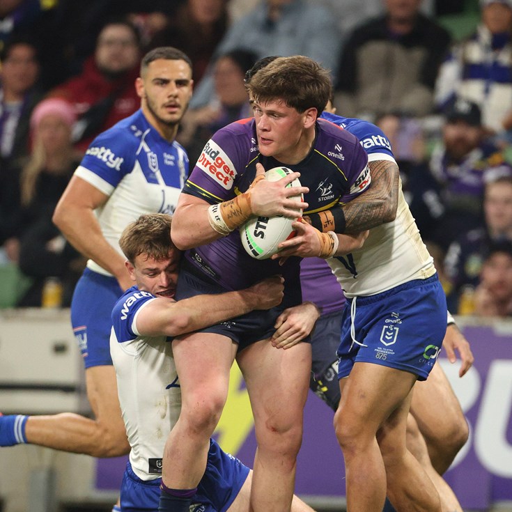 Friday night footy: Storm v Bulldogs; Dolphins scrape home