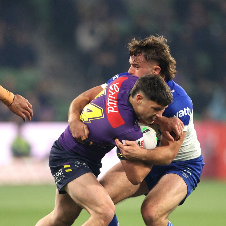 Friday night footy: Storm v Bulldogs; Dolphins scrape home