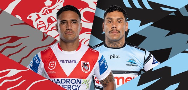 Dragons v Sharks: Guler to start; Hiroti in for Iro