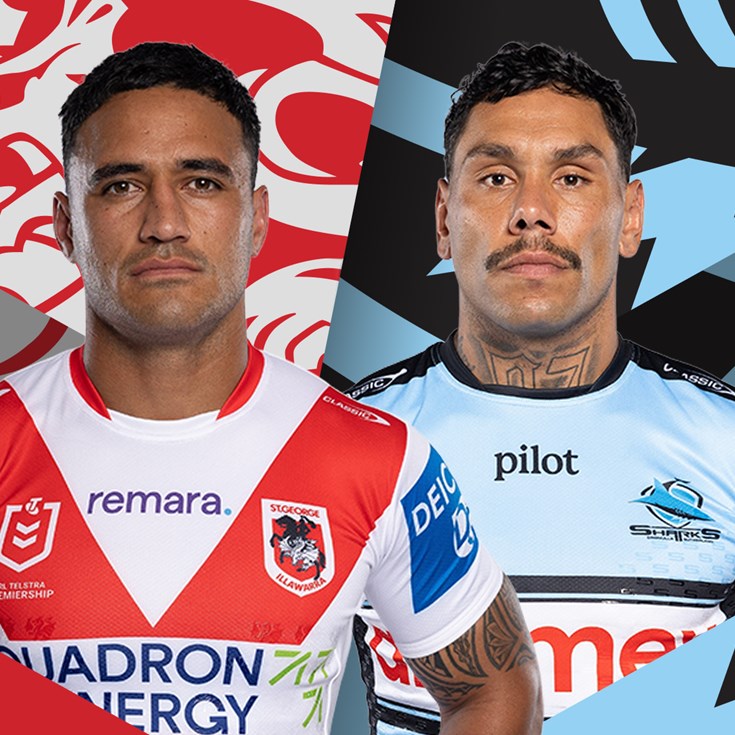 Dragons v Sharks: Guler to start; Hiroti in for Iro