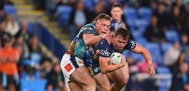 Thursday night footy: Cowboys keeping Titans at bay