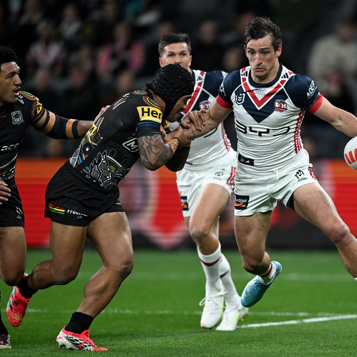 Thursday night blockbuster: Panthers, Roosters in intense battle