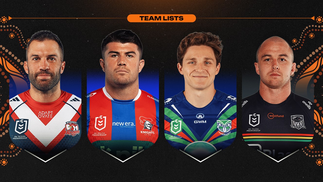 NRL Team Lists: Round 24