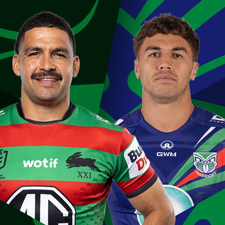 Rabbitohs v Warriors: Mitchell in the mix; Hanson steps up