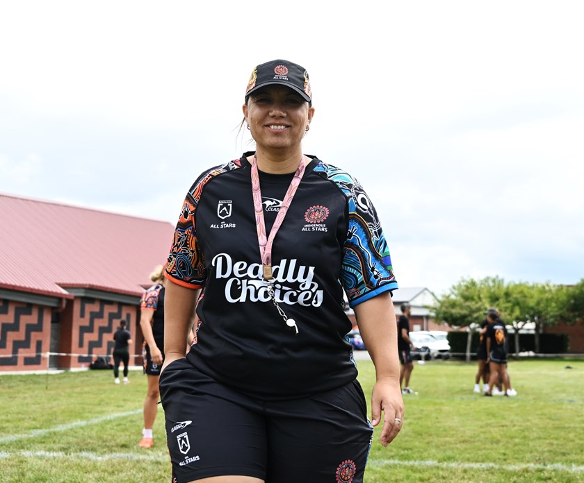 Jess Skinner has coached the Indigenous All Stars women's team for the past three years.