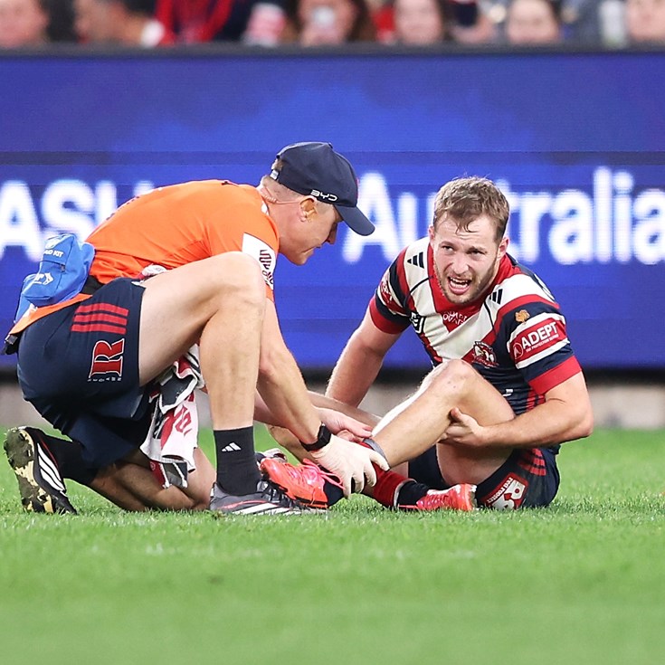NRL Casualty Ward: Surgery for Sam; Tago injures knee